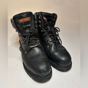 Harley-Davidson Badlands Motorcycle boots. SZ men’s 11.5 Black leather.